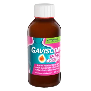 Gaviscon Dual Action Peppermint Liquid