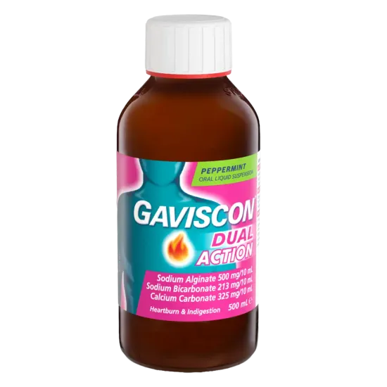Gaviscon Dual Action Peppermint Liquid