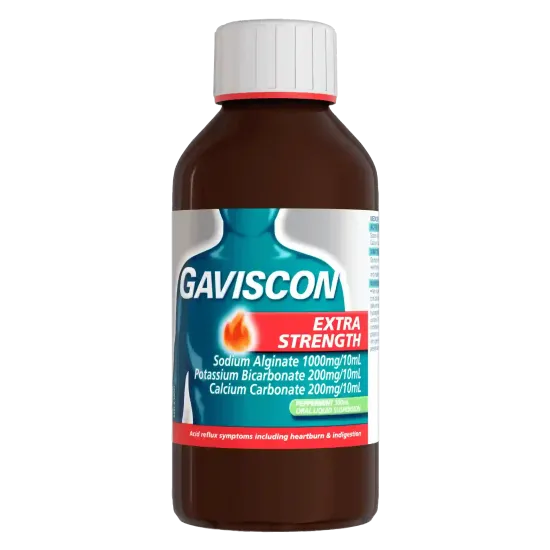 Gaviscon Double Strength Peppermint Liquid