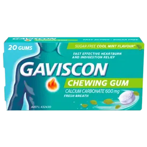 Gaviscon Chewing Gum 20 pack