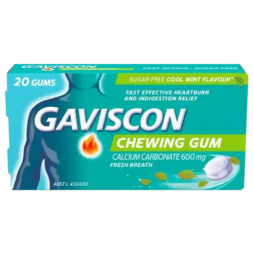 Gaviscon Chewing Gum 20 pack