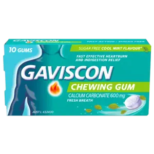 Gaviscon Chewing Gum 10 pack