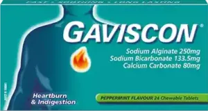 Gaviscon Peppermint Flavour Tablets